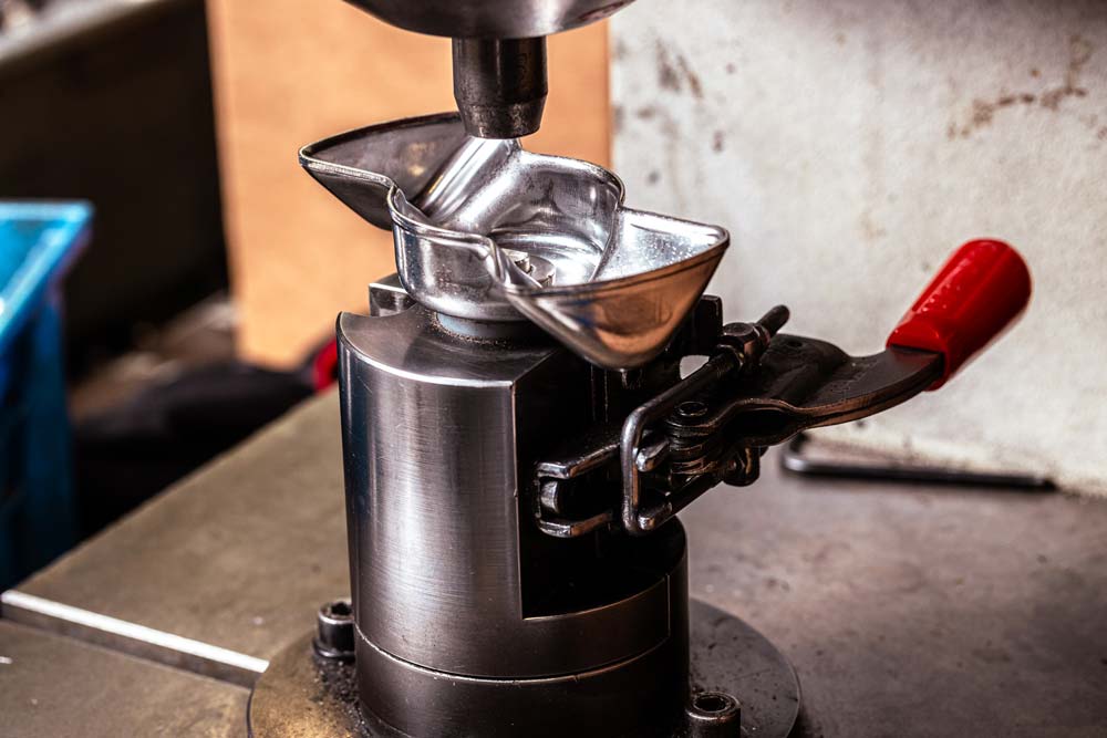 GP2-bell-op-close-up-1-cropped Exceptional precision in powdered metal manufacturing
