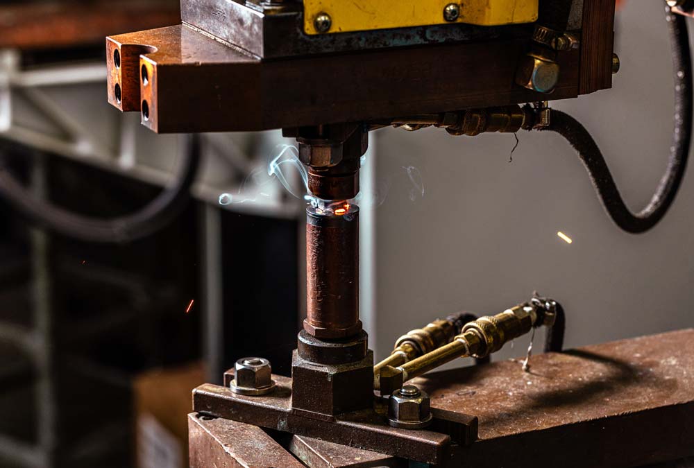 GP2-weld-close-up-cropped Specialized expertise in assembly & finishing