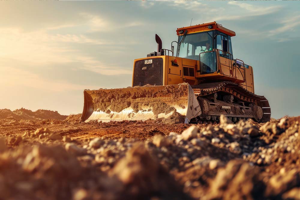 bulldozer High-quality parts for the off-highway industry